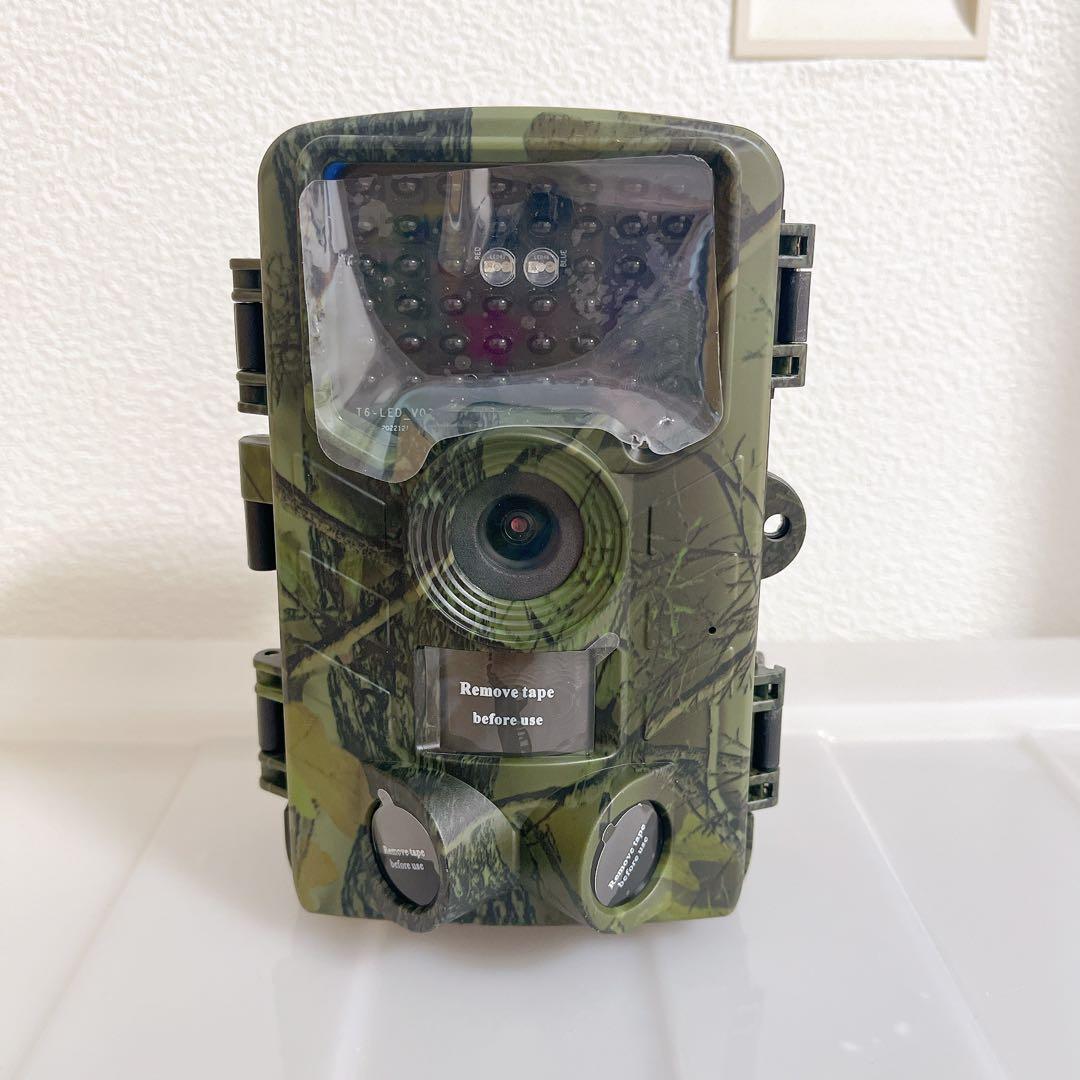 トレイルカメラ 5800万画素 防犯カメラ 屋外 小型 防水 IP66 赤外線付 トレイルカメラ 5800万画素 防犯カメラ 屋外 小型 防水 IP66 赤外線 人
