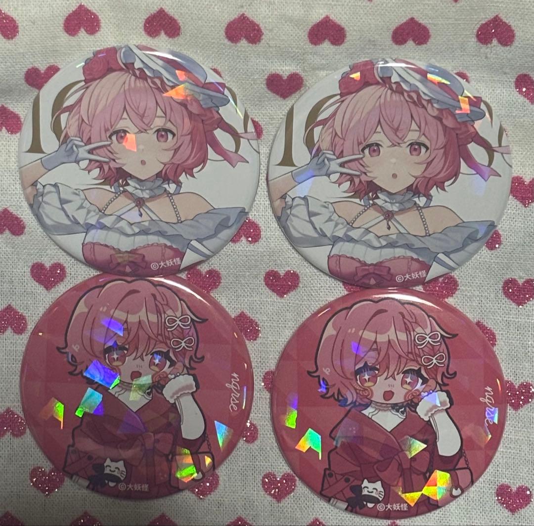 ローソンコラボ 大妖怪 缶バッチ・なるせセット - メルカリ