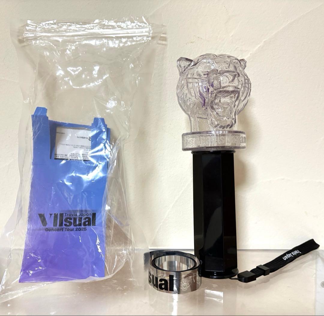 TravisJapan ペンライト VIIsual 銀テープ - メルカリ