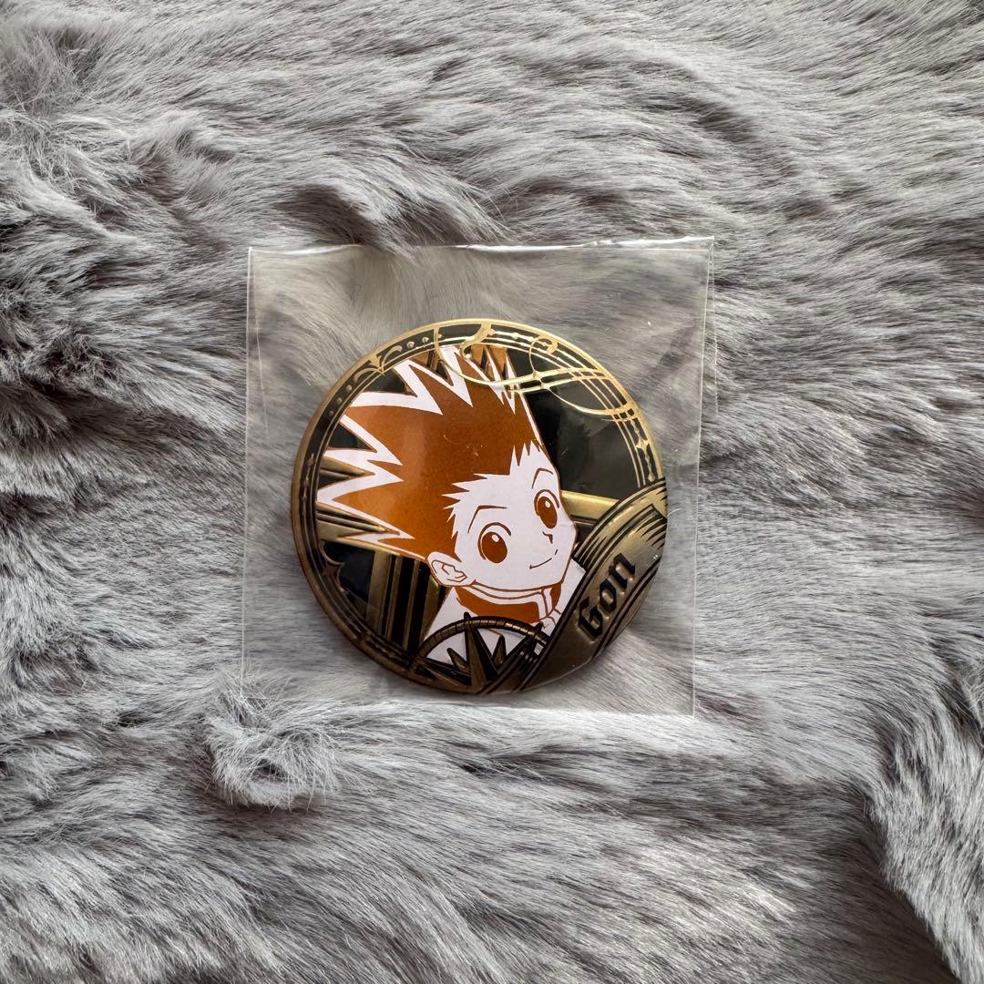 HUNTER×HUNTER 中国 彫金 缶バッジ ゴン - メルカリ