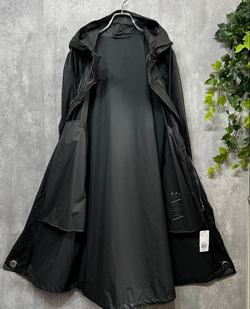 新品定価6.4万】ESTNATION フーデッド コート FFF グレー L - メルカリ