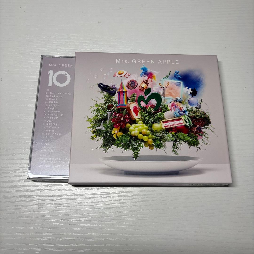 Mrs. GREEN APPLE 10 初回限定盤 CD Blu-ray - メルカリ