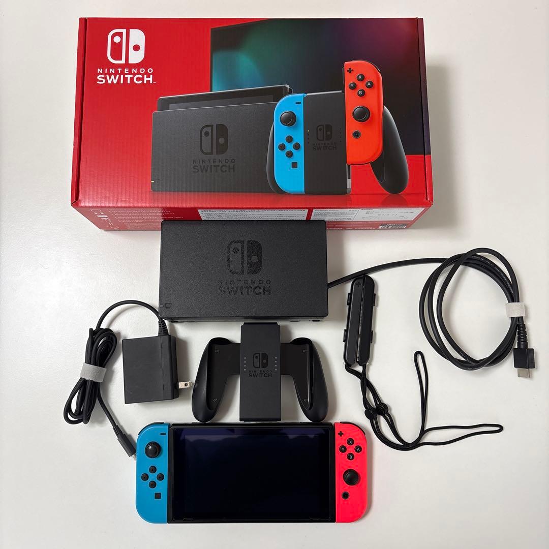 Nintendo Switch 本体セット青/赤 Joy-Con 箱有 Nintendo Switch 本体 青 赤 Joy-Con Amazon.co.jp: Nintendo Switch