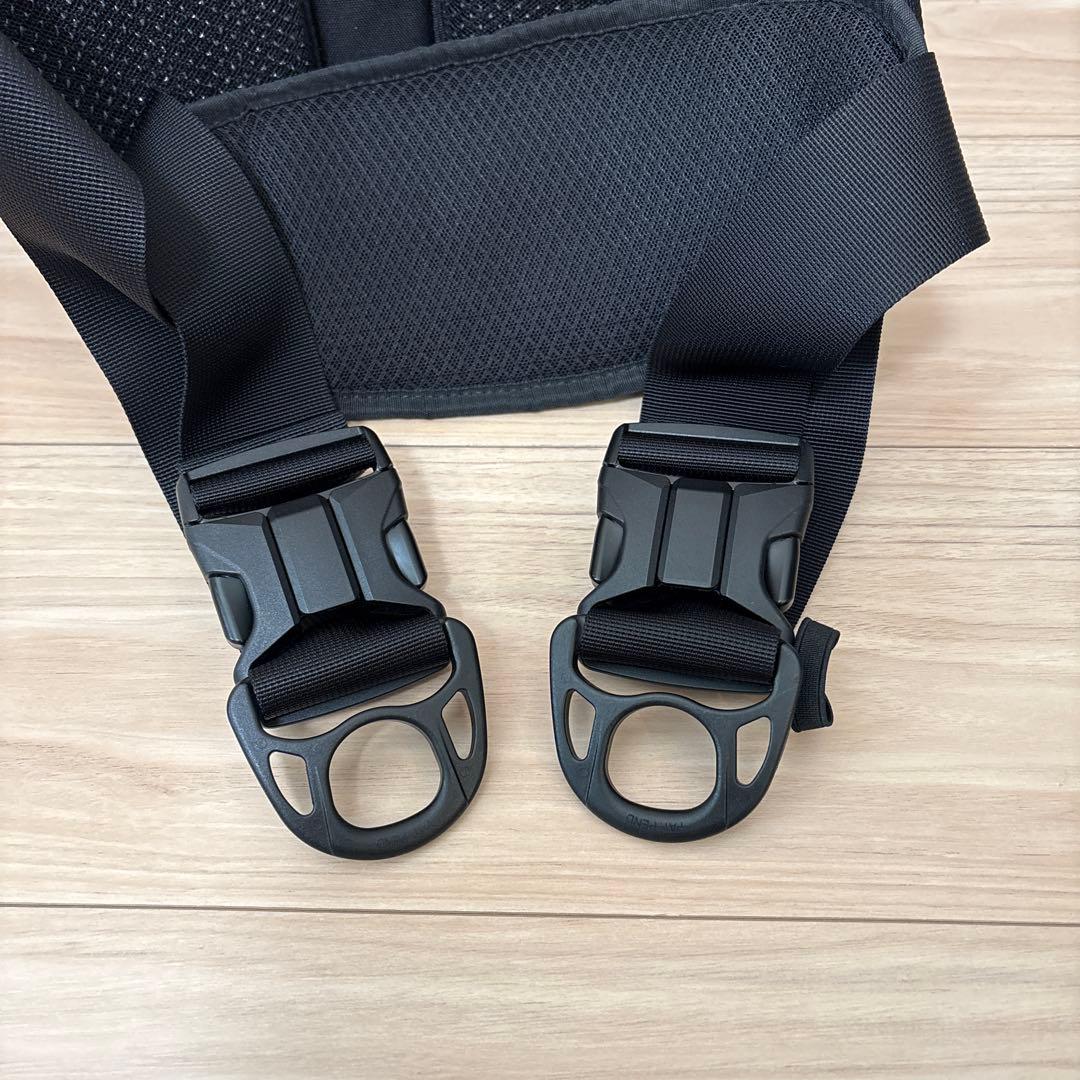 短期使用】Hugoo ハグー ヒップシートキャリア ブラック 箱・説明書付き