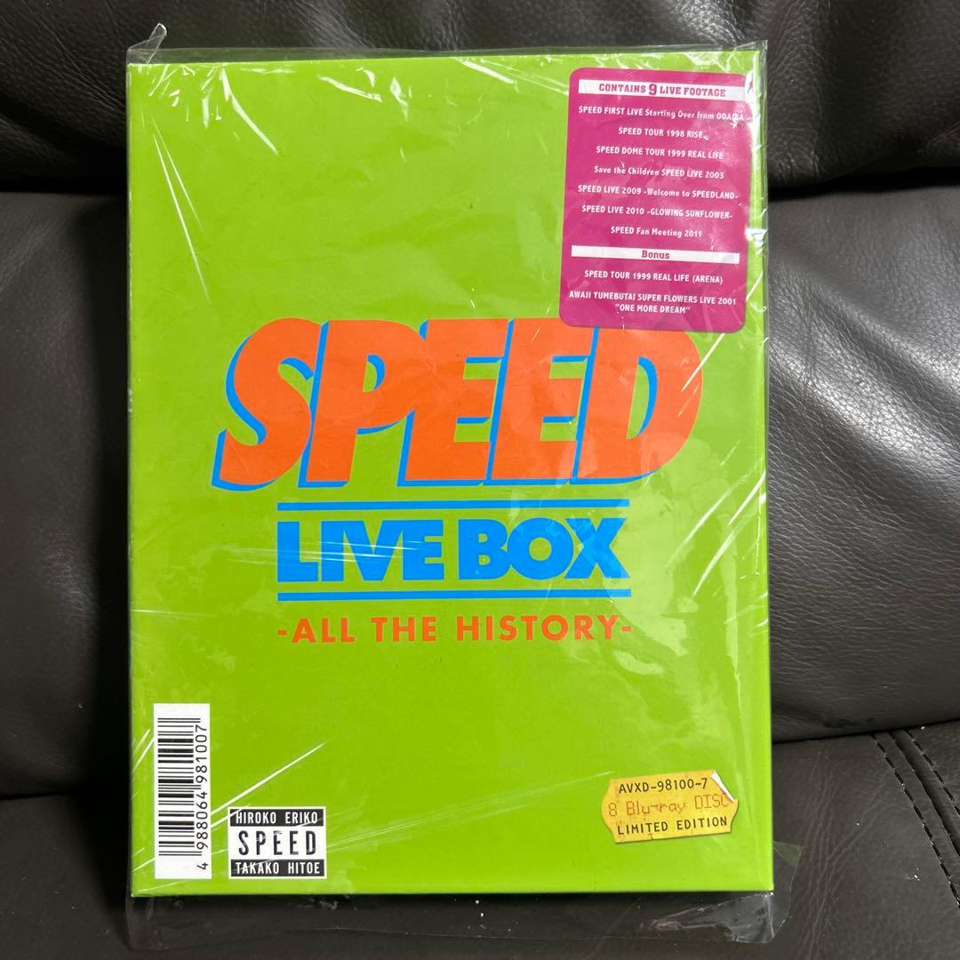 初回生産限定SPEED LIVE BOX - ALL THE HISTORY美品 Amazon.co.jp: SPEED LIVE BOX - ALL THE HISTORY -(Blu-ray8枚組