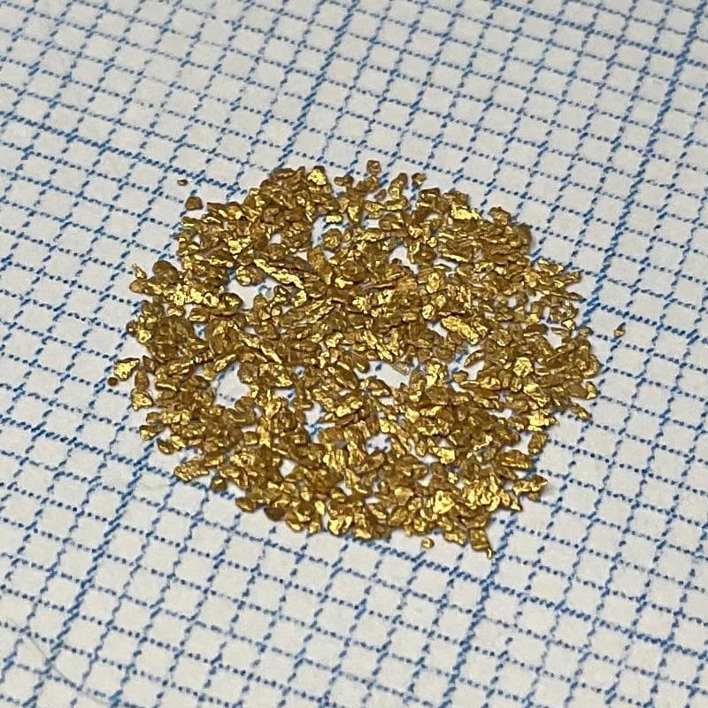 J*Y様 ★砂金★北海道新十津川町　総富地川産★0.184g