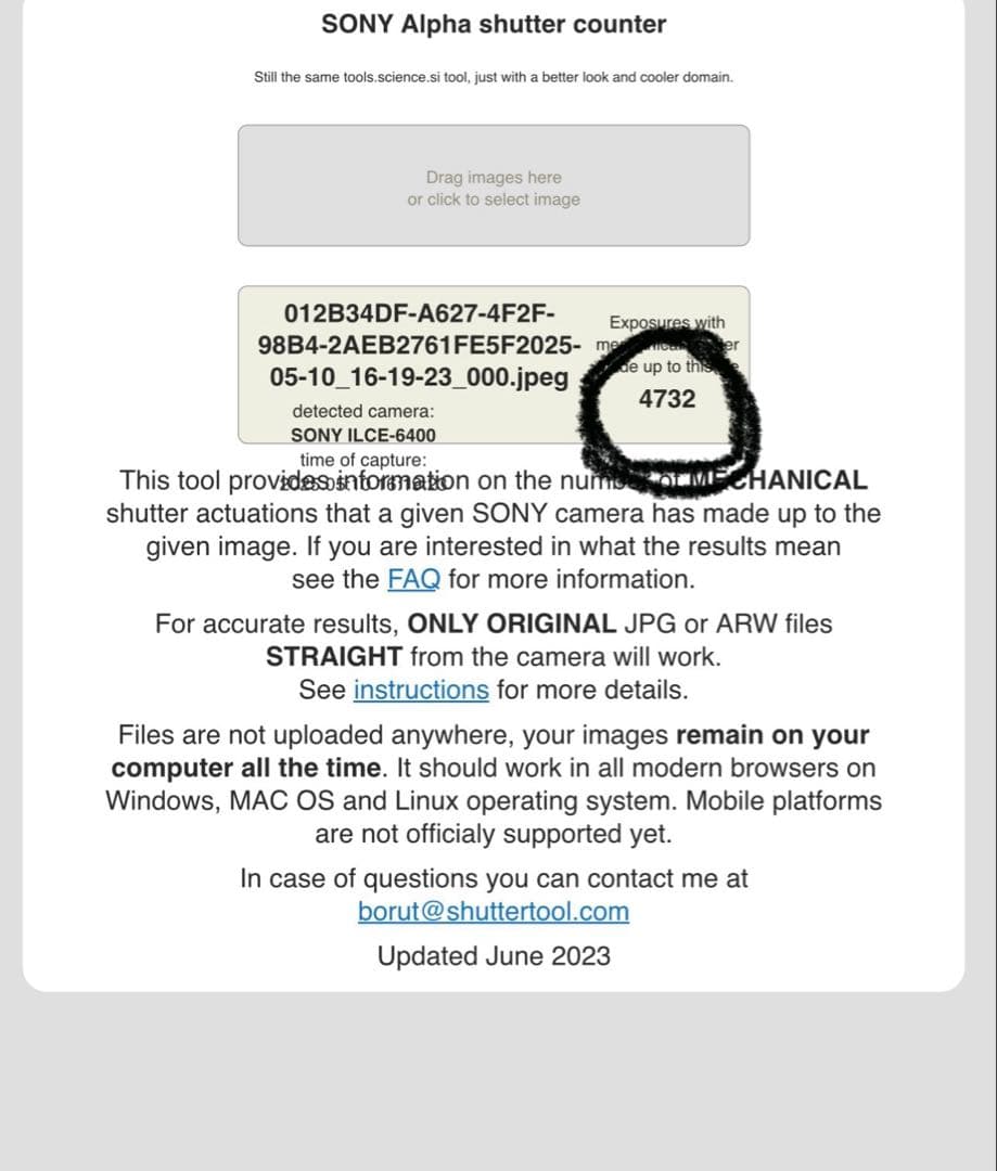 専用出品ショット数 4732 SONY a6400+SEL50F18+オマケ - メルカリ