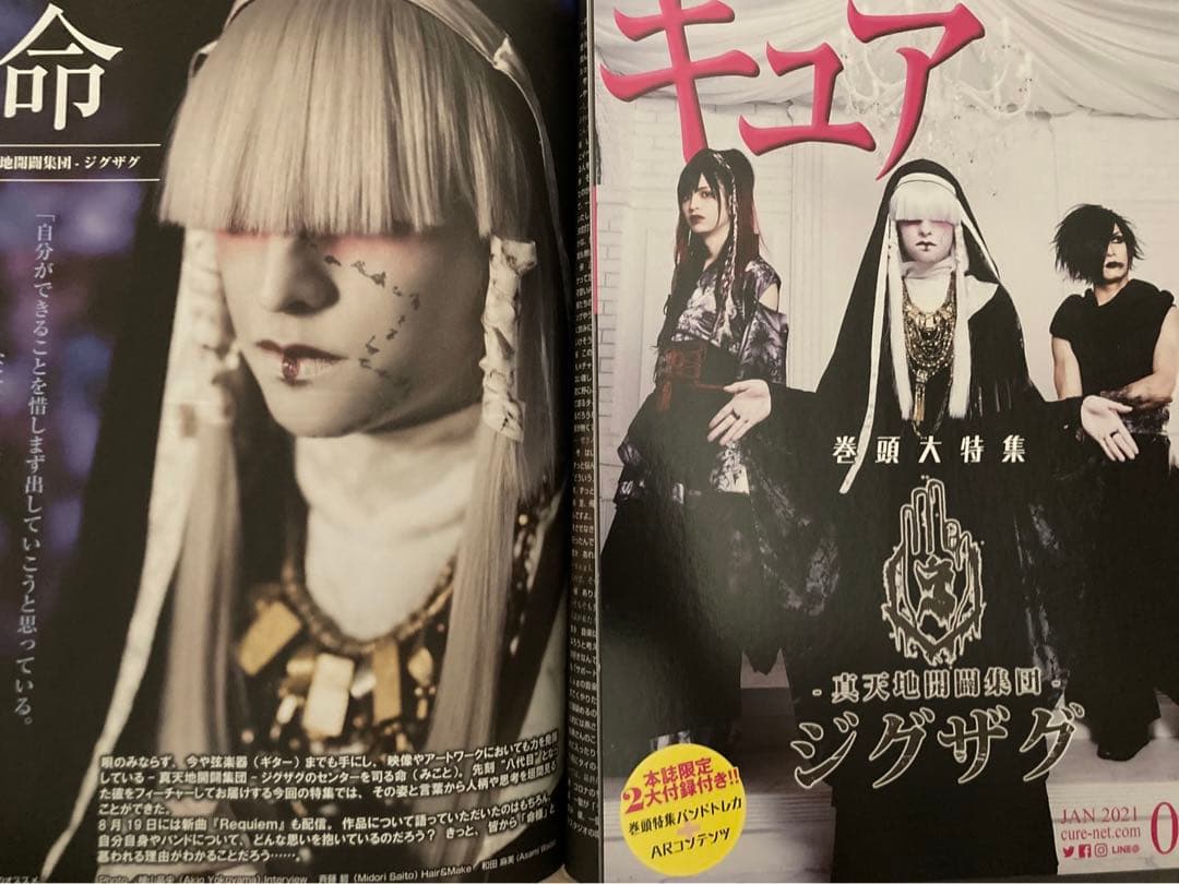 Cure Vol.206 Vol.208 -真天地開闢集団-ジグザグ 命 - メルカリ