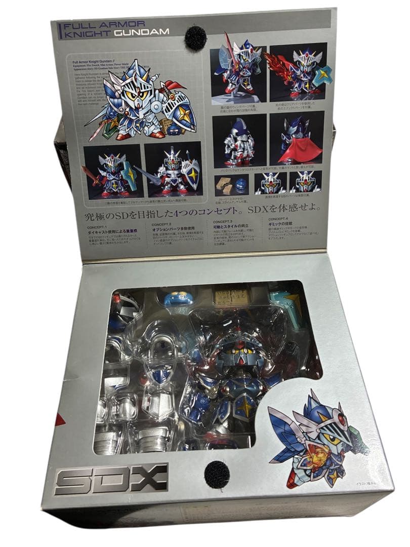 SDX フルアーマーナイトガンダム SDガンダム外伝 ラクロアの勇者編 SDX フルアーマー ナイトガンダム（騎士ガンダム）[バンダイ]《在庫切れ》