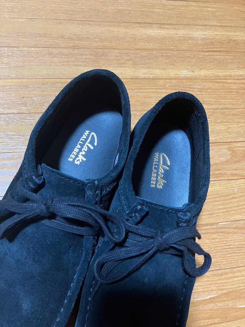 靴 clarks wallabee evo uk7.5 25.5cm