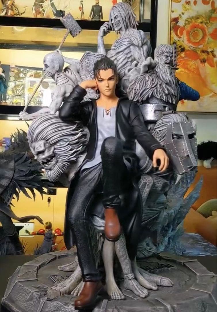 進撃の巨人 エレン・イェーガー ガレージキット ガレキ スタチュー⑩ 進撃の巨人 エレン・イェーガー 1/6ガレージキット ガレキ スタチュー