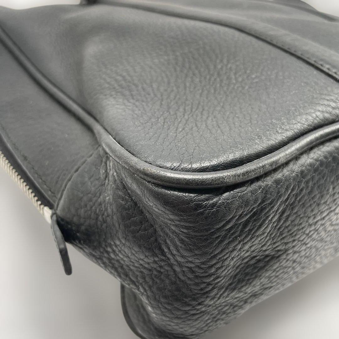 【mh/12.20/15】BALLY（バリー）ビジネスバッグ　ブラック