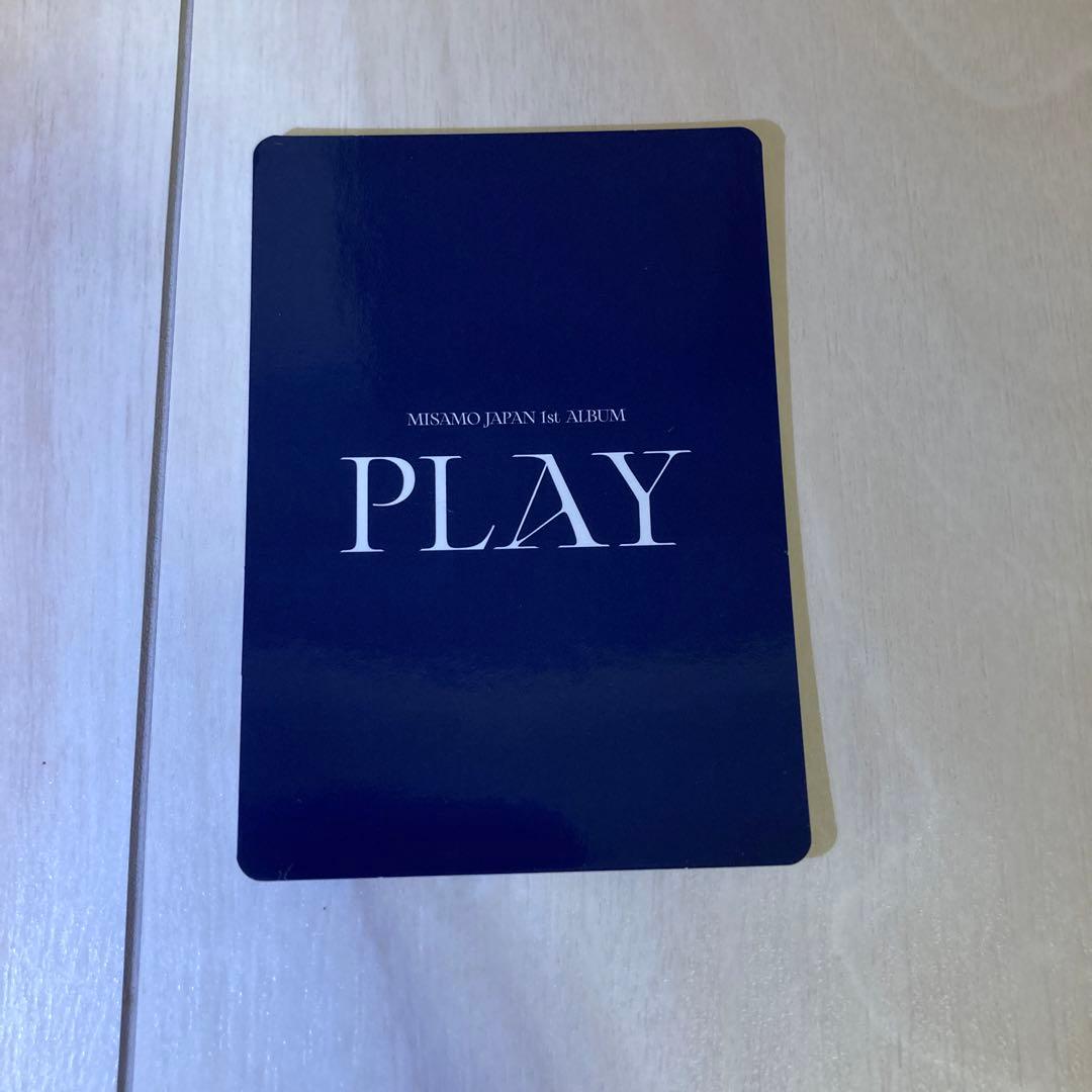 MISAMO サナ PLAY タワレコ ラキドロ 箔押し トレカ ミサモ ① - メルカリ