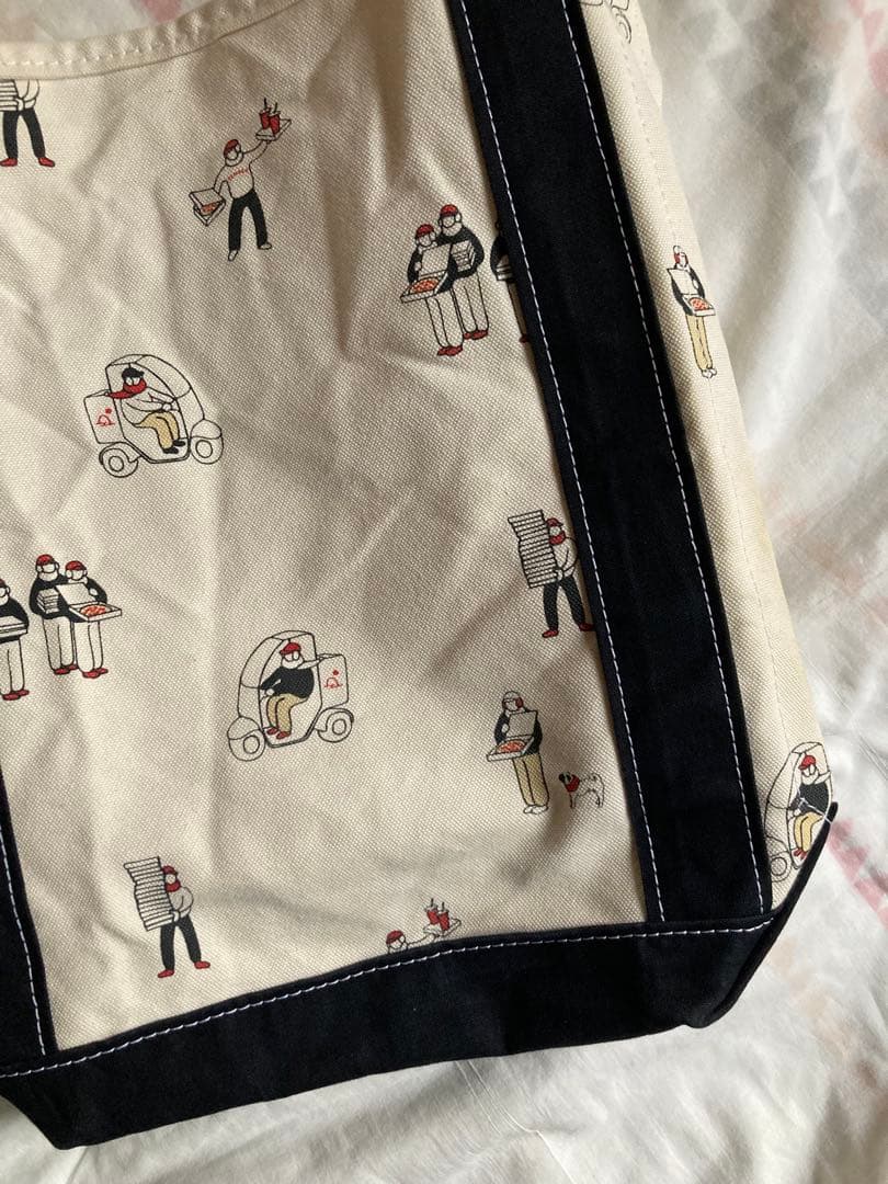 TEMBEA バケットトート ピザ柄 名作 テンベア - メルカリ