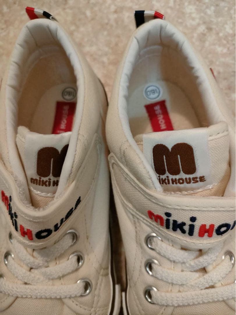 mikihouse ミキハウス キッズスニーカー 18.0cm 日本製　未使用