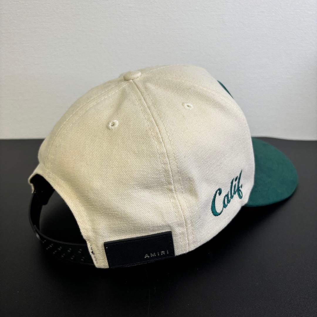 美品 AMIRI アミリ ロゴ刺繍 ベースボールキャップ ユニセックス