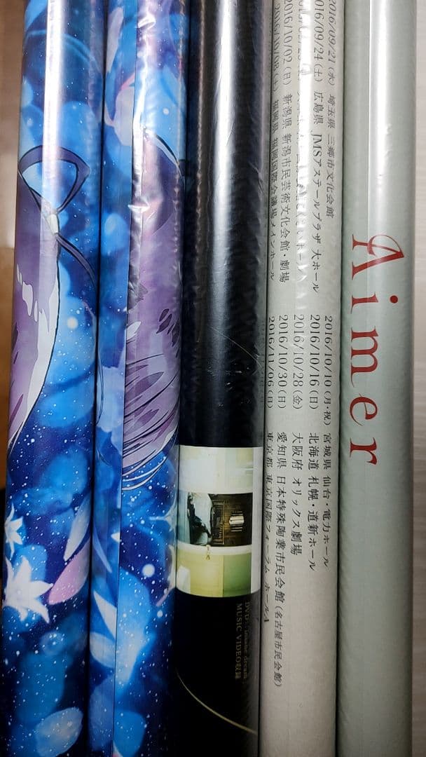 aimer ポスター AIMER - 太陽が昇らない世界 Aimer 先着購入特典 B2告知ポスターの通販