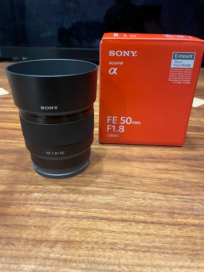 SONY FE 50mm F1.8 Eマウントレンズ - メルカリ