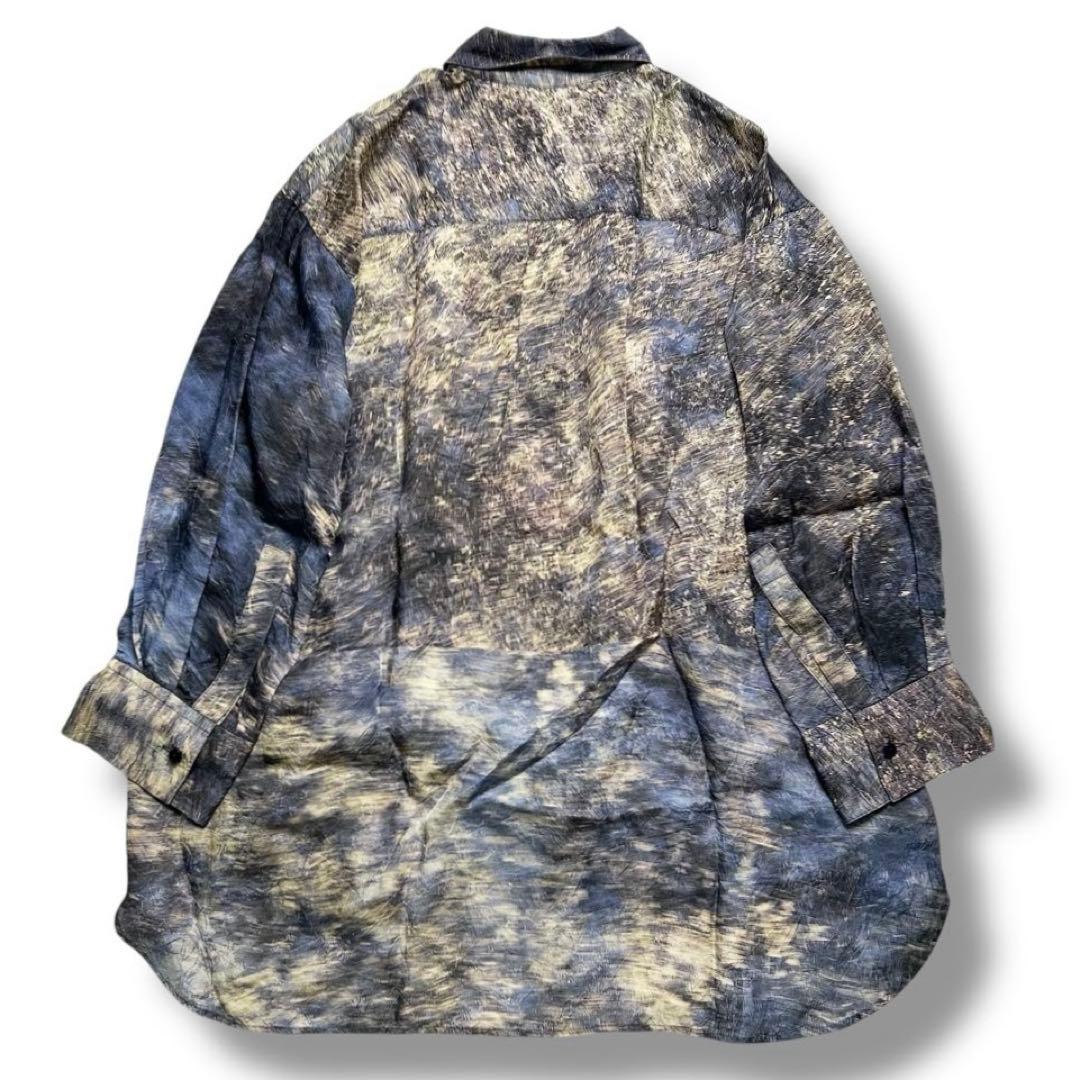 美品】SAYAKA DAVIS シャツ ブラウス クラッシュ 柄 総柄 人気 - メルカリ