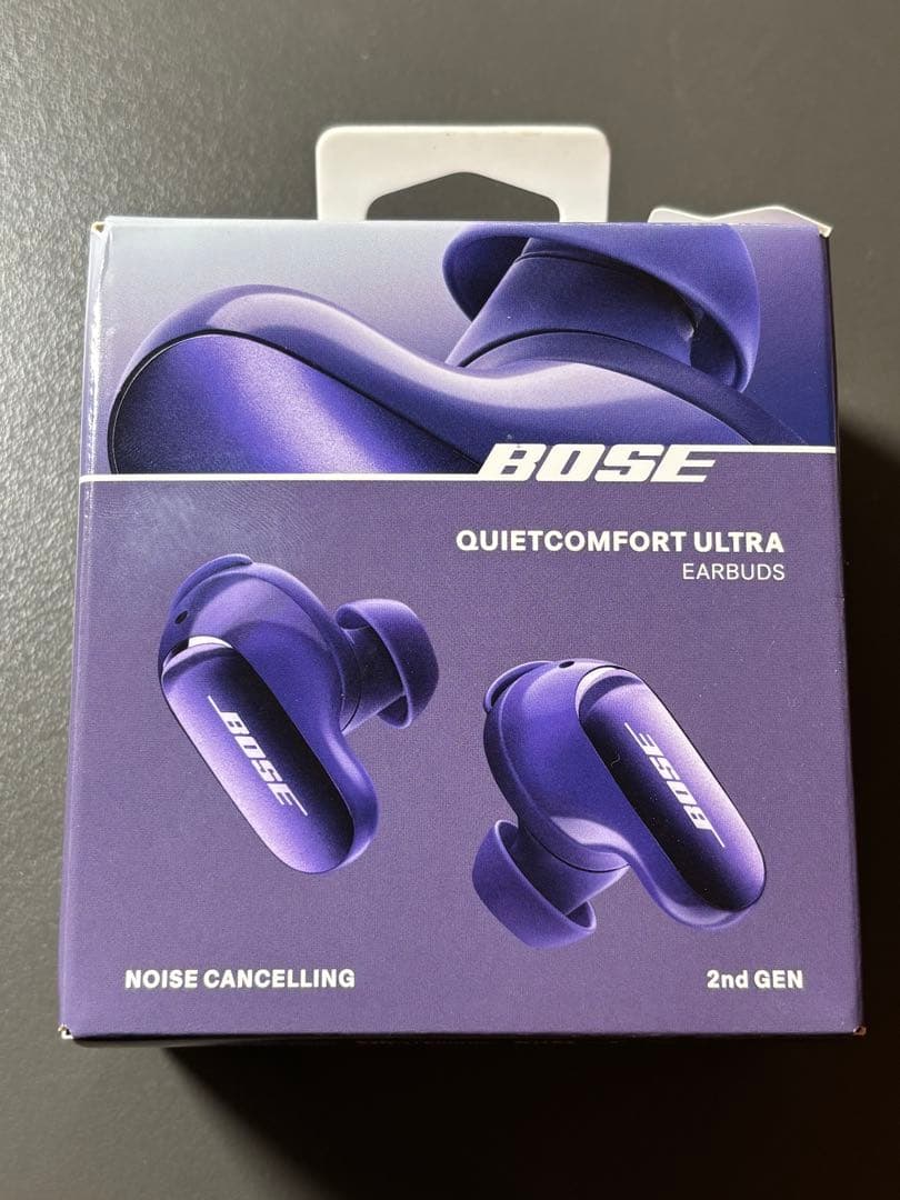 中古:BOSE QuietComfort Ultra Earbuds 2Gen Bose QuietComfort Ultra Earbuds 2nd Gen 2025 Japan Ver Deep Plum