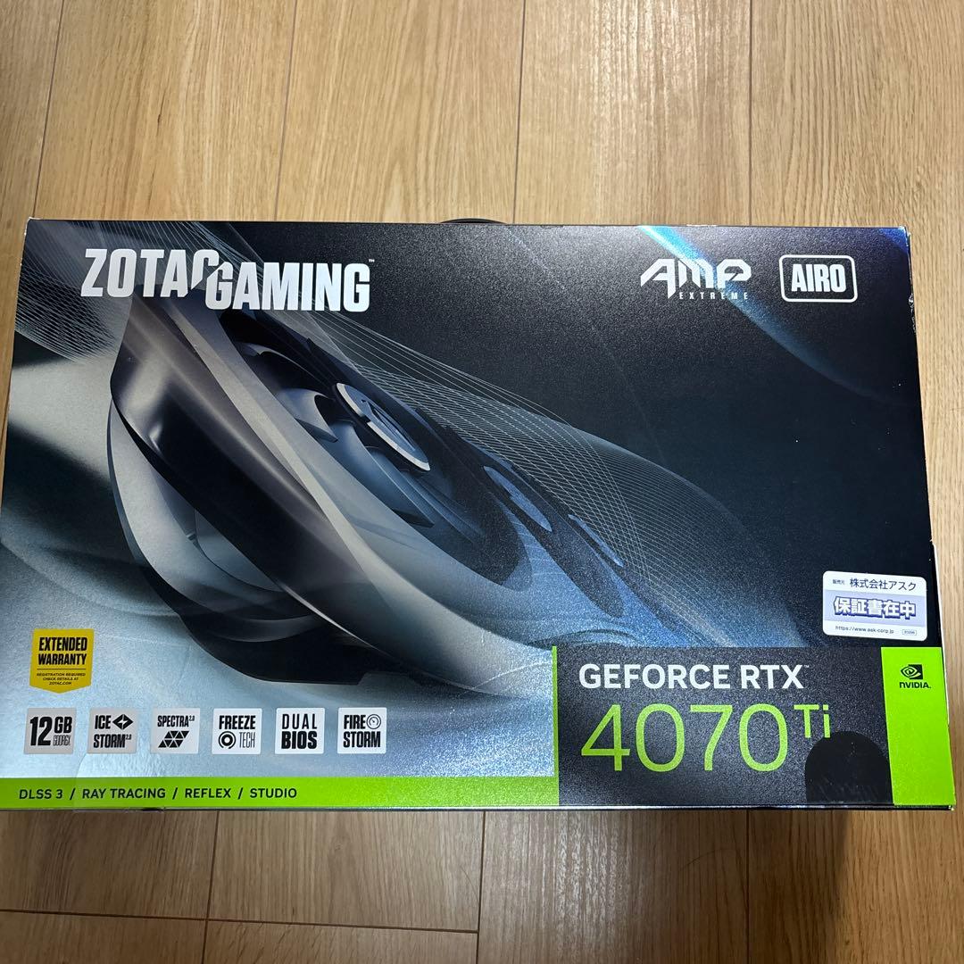グラフィックボード・グラボ・ビデオカード ZOTAC GAMING AMP GEFORCE RTX 4070 Ti ZOTAC Gaming GeForce RTX 4070 Ti SUPER AMP Holo