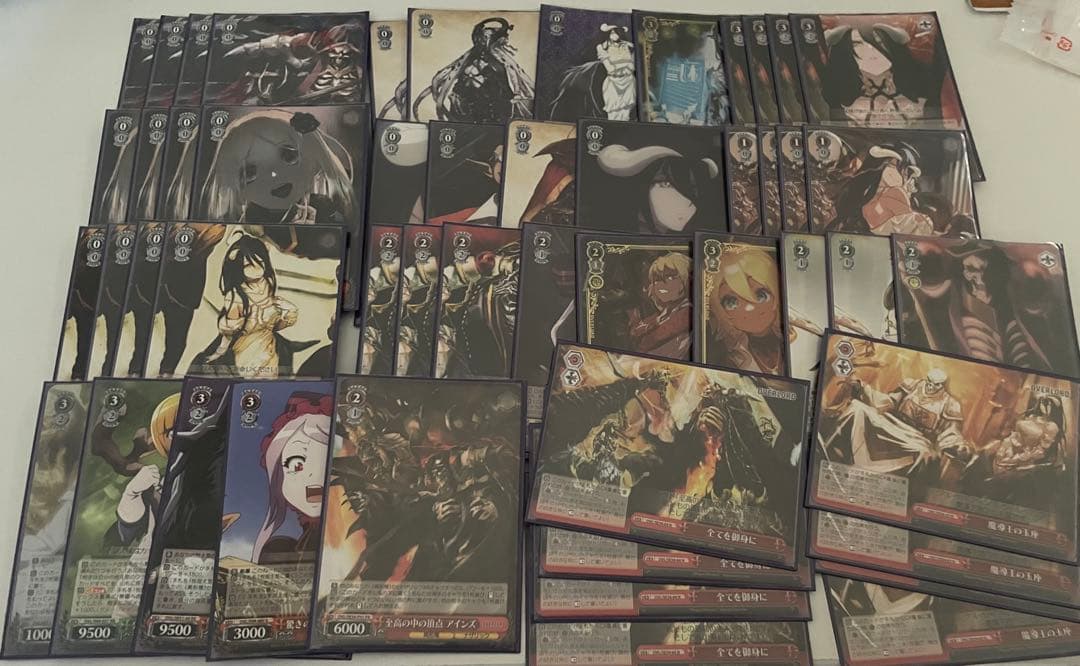 ヴァイスシュヴァルツ オーバーロード 8電源 デッキセット ヴァイスシュヴァルツ オーバーロード 8電源 デッキ おまけ付き - メルカリ