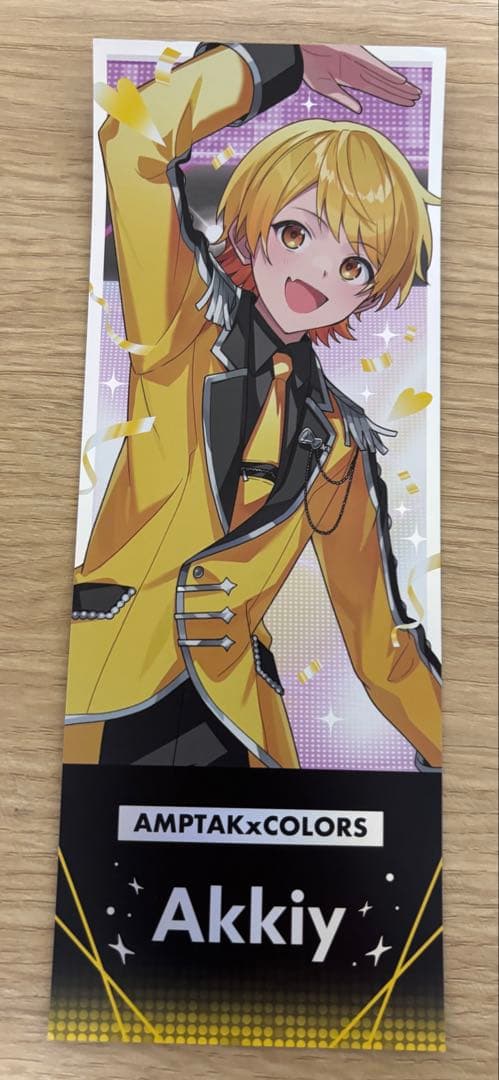 すとふぇす2025ランダムホログラムチケットAMPTAK×COLORSあっきぃ