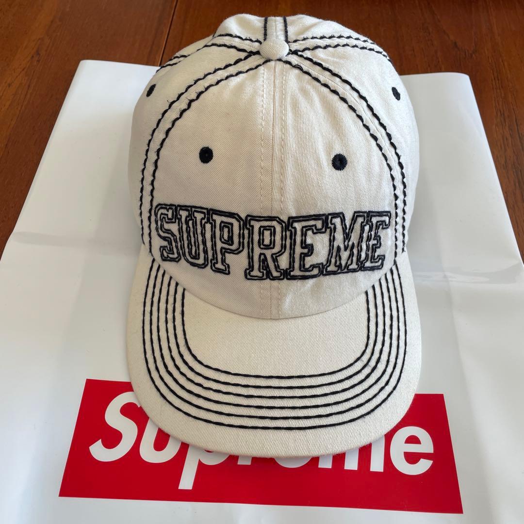 Supreme ベースボールキャップ ホワイト シュプリーム 野球帽子 supreme box logo ベースボールキャップ