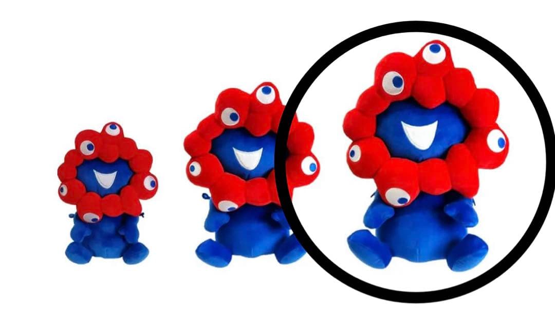 ミャクミャク　お手玉風　ぬいぐるみ　Lサイズ 第2次受注】EXPO2025 ミャクミャク お手玉風ぬいぐるみ(L) 白