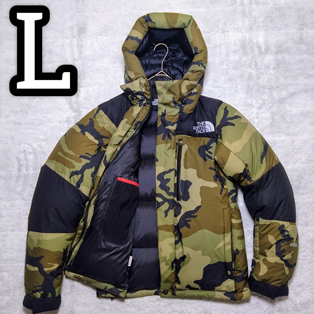 ザノースフェイス バルトロライトジャケット L 迷彩 ゴアテックス YKK