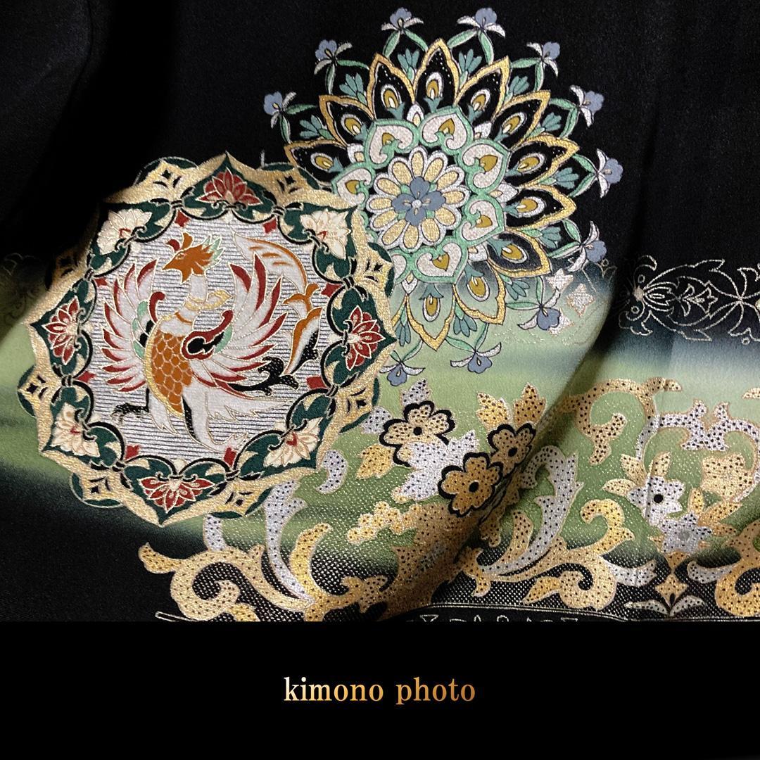 正絹【新品、未使用】6点フルセット【トールサイズ】極上逸品手描き