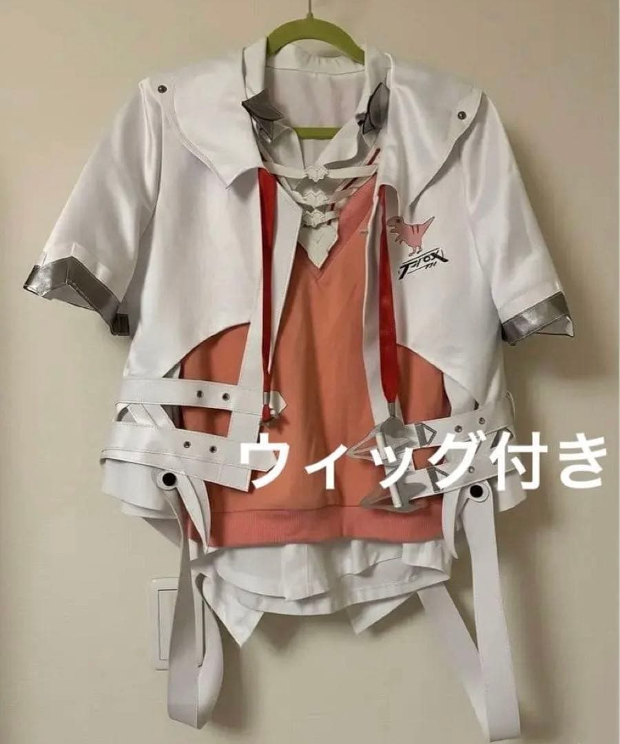 赤城ウェン　コスプレ衣装　ウィッグ　変身後　にじさんじ　フルセット Vtuber 赤城ウェン 変身後 コスプレ衣装