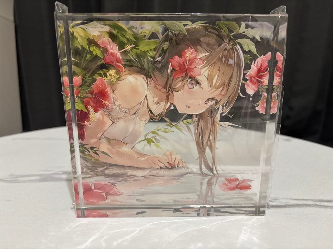 Anmi SUPERBLOOM 極厚アクリル「ハイビスカス」「浴衣」 人気