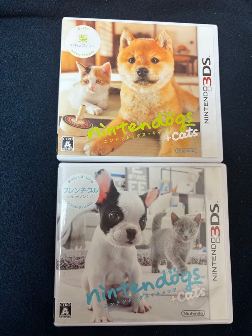 おまけ付き‼️】 ニンテンドッグス＋キャッツ 3DS 柴 フレンチ・ブル