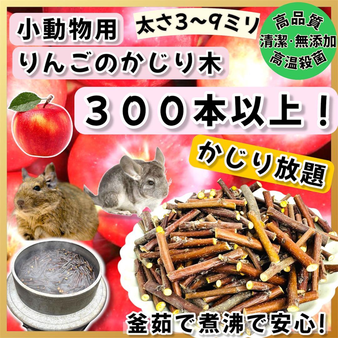 かじり放題】国産無農薬りんごのかじり木！300本以上【コスパ最強