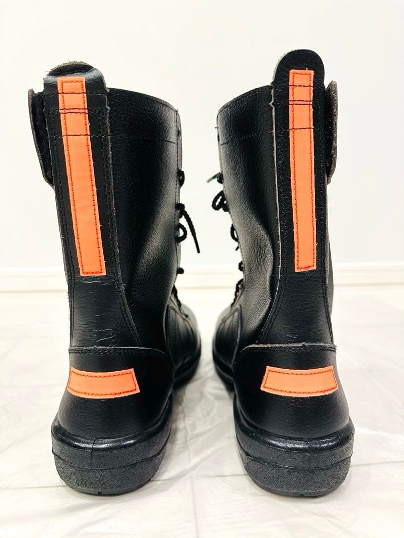 splay　ミドリ安全 消防靴　静電安全靴 ブラック　26.5EEE