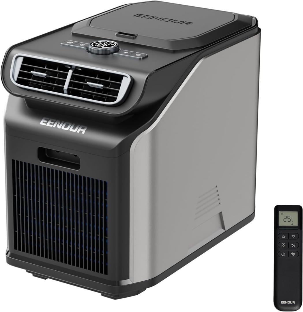早い者勝ち❣️ ポータブルエアコン PA600 2重換気システム 冷房能力 Amazon | EENOUR ポータブルエアコン PA600進級版 冷房能力1.758kW