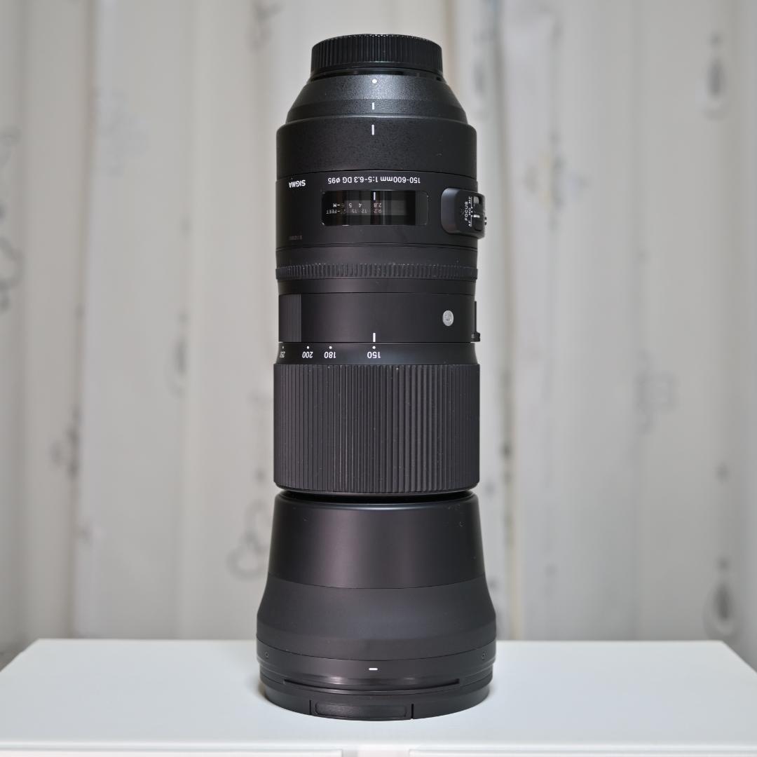 レンズ(ズーム) SIGUMA 150-600mm F5-6.3 DG OS HSM Amazon.com : Sigma 150-600mm 5-6.3 Contemporary DG OS HSM Lens for