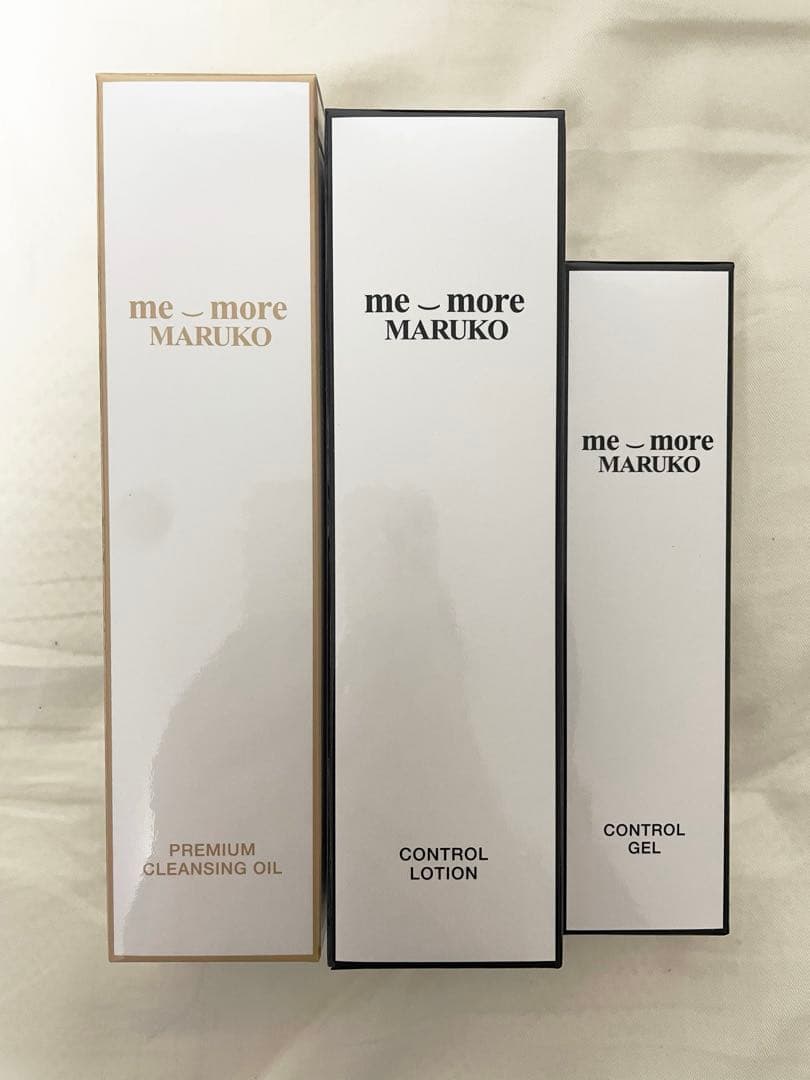 me more MARUKO クレンジングオイル・ローション・ゲルセット ミモアマルコ プレミアムクレンジングオイル ホワイトティーが新登場