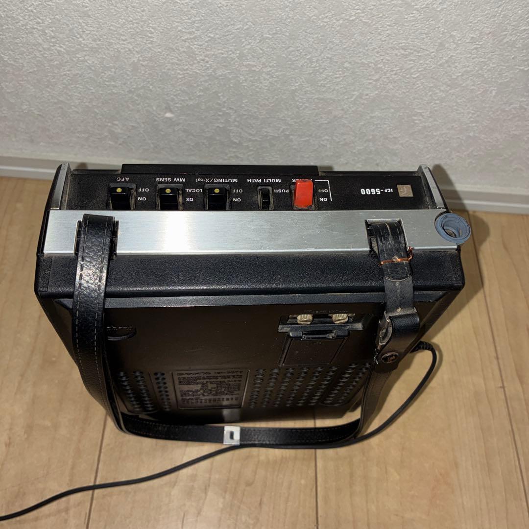受信okSONY ICF-5600スカイセンサー5600 希少acアダプター付属 - メルカリ