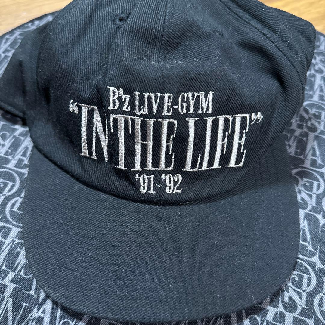 B'z in the life キャップ Bz ニューエラキャップ コラボキャップ エキシビジョングッズ デコーダー