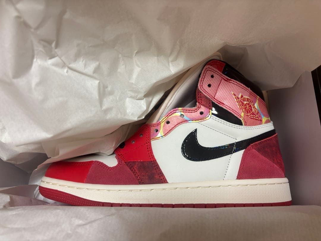 T*様 Nike Air Jordan 1 High OG spider-man 👟Air Jordan 1 High OG Spider-Man Across the Spider-Verse New in