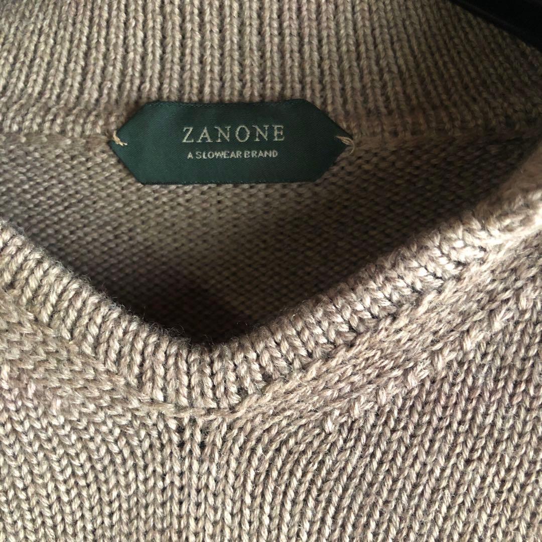 yumekaikisen様専用 ZANONE 5Gウール スキッパー ニット - メルカリ