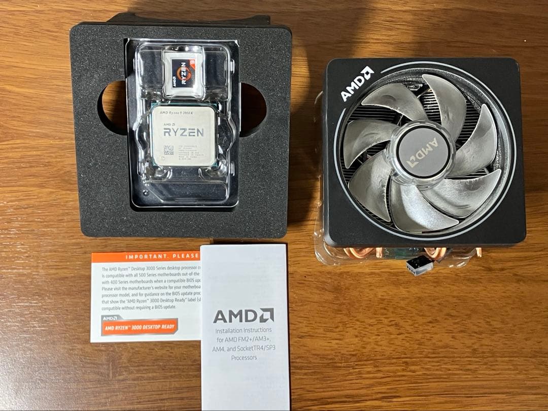 AMD Ryzen 9 3900X 3.8GHz 12コア / 24スレッド