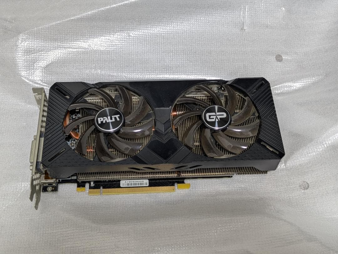 PALIT RTX2070 DUAL 8G グラフィックボード Palit Microsystems NE62070015P2-1062A (GeForce RTX2070 8GB Dual