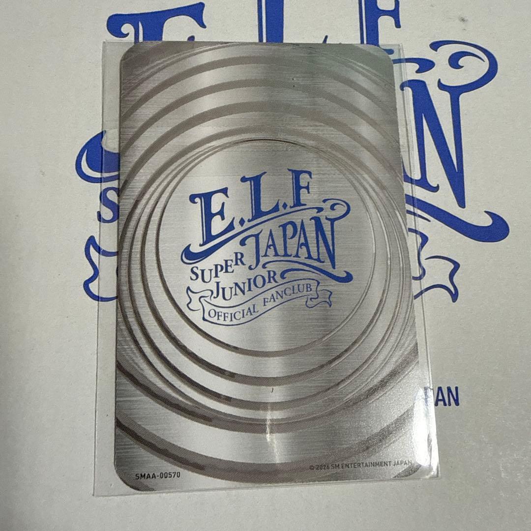 super junior イェソン トレカ ランダム FC特典 スジュ - メルカリ