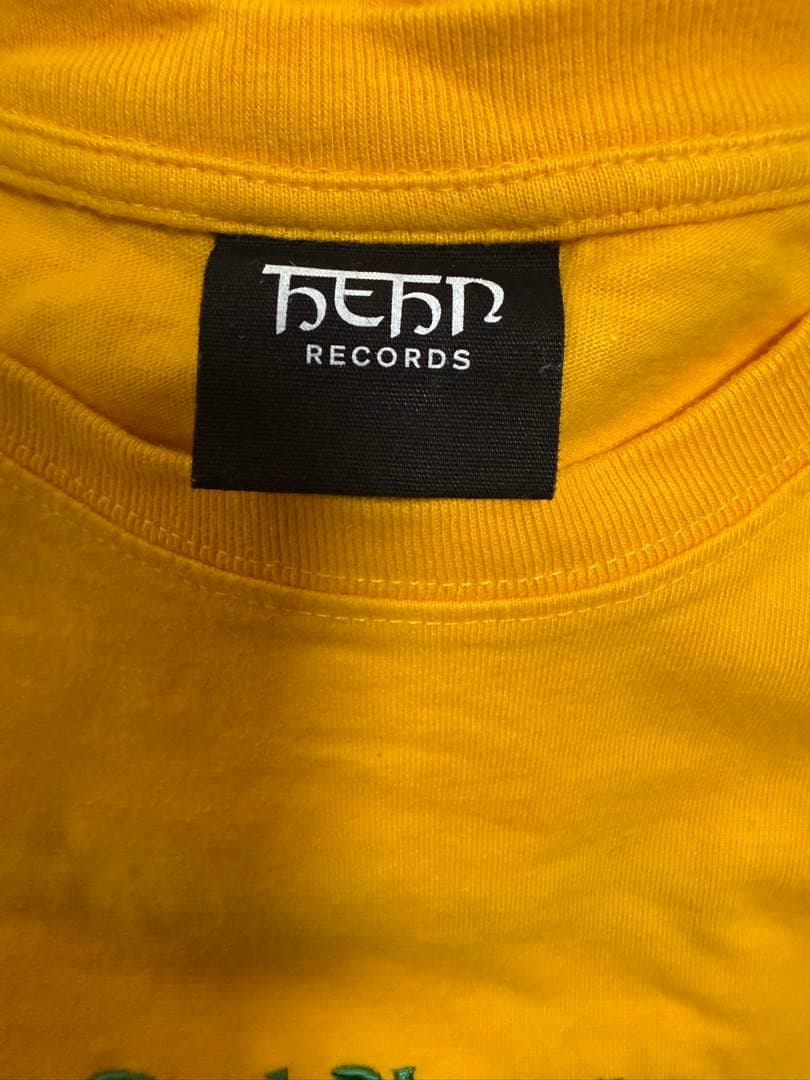 藤井風 Hehn Records God Bless Us イエロー Tシャツ - ミュージシャン買う