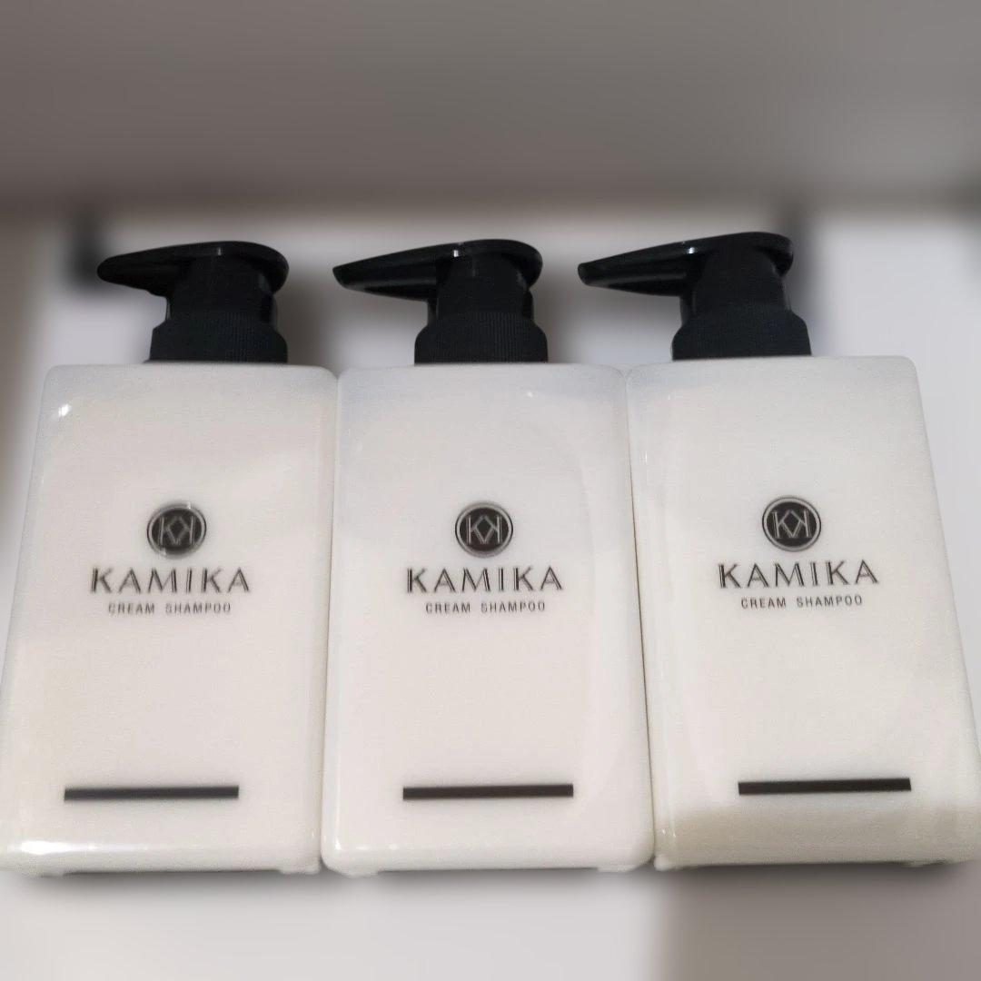 KAMIKA CREAM SHAMPOO 400g 3本セット 楽天市場】クリームシャンプー カミカ KAMIKA 3本セット 正規品