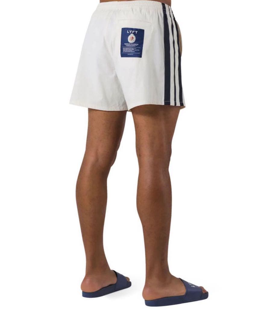 ⭐︎美品⭐︎ LYFT リフト 2ライン スイムショーツ アイボリー パンツ