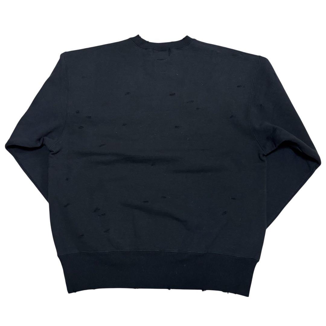 完売品 美品□BEDWIN x DELUXE□ヘヴィー スウェット ダメージ加工